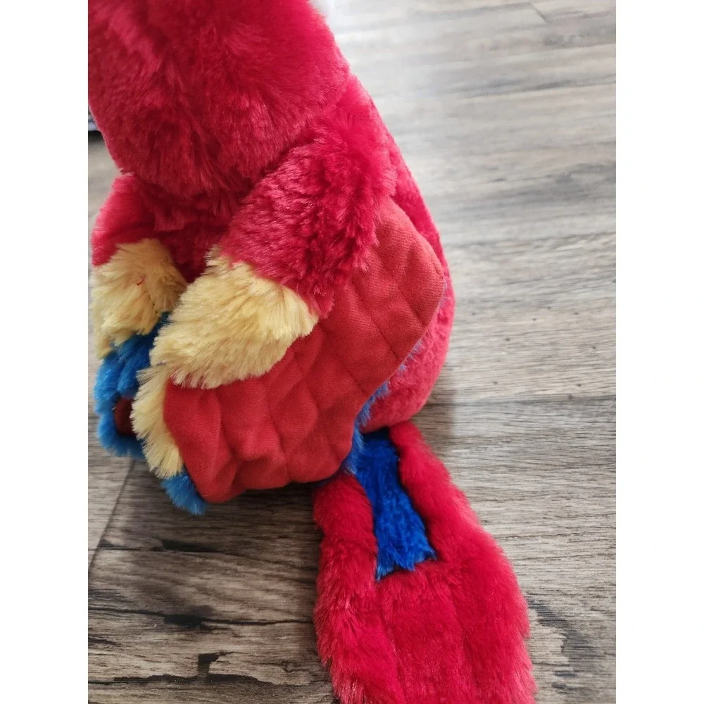 Scarlet Macaw Parrot Bird Red soft plush toy 12 Inch Wild Republic Rain Forest